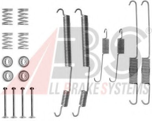 Комплектующие, тормозная колодка A.B.S. 0755Q