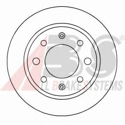 Тормозной диск A.B.S. 15005 OE