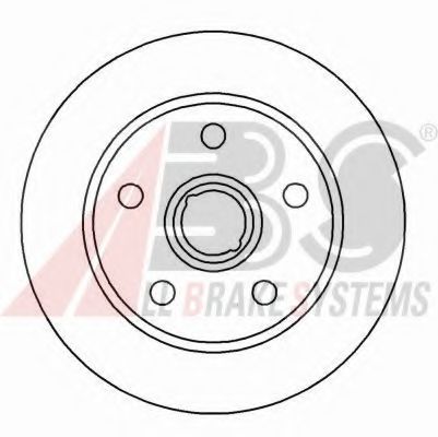 Тормозной диск A.B.S. 15826