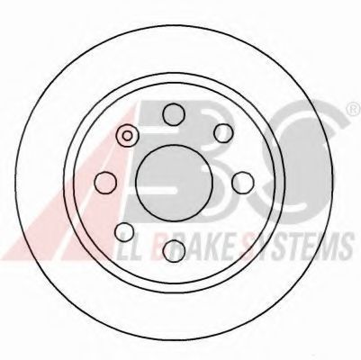 Тормозной диск A.B.S. 16488