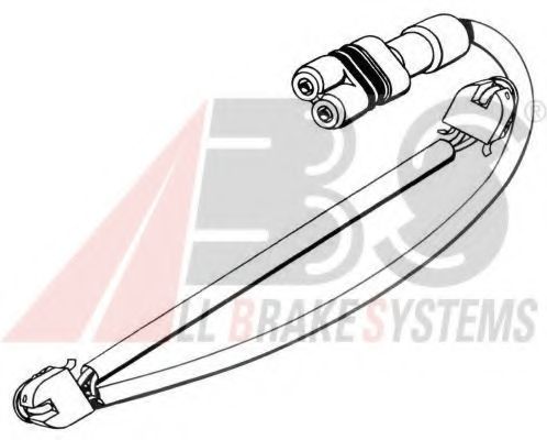 Сигнализатор, износ тормозных колодок A.B.S. 39536