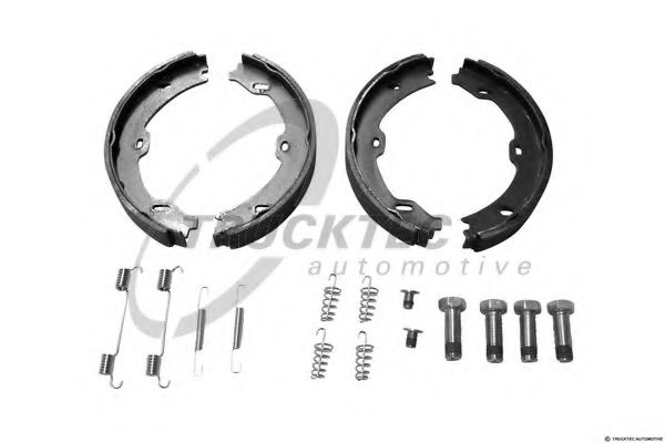 Комплект тормозных колодок, стояночная тормозная система METELLI 153243