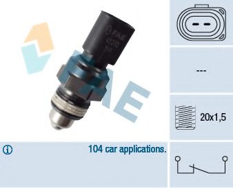 Выключатель, фара заднего хода FAE 41270