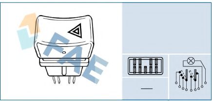 Указатель аварийной сигнализации FAE 61260