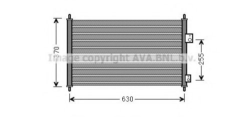 Конденсатор, кондиционер AVA QUALITY COOLING HDA5261