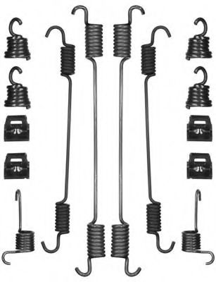 Комплект тормозов, барабанный тормозной механизм QUINTON HAZELL TK2011