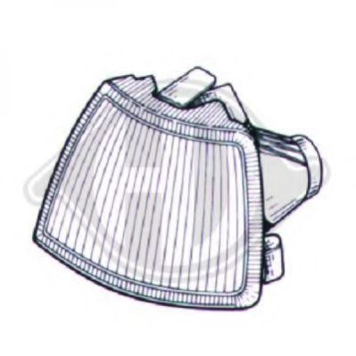 Фонарь указателя поворота DIEDERICHS 1823073