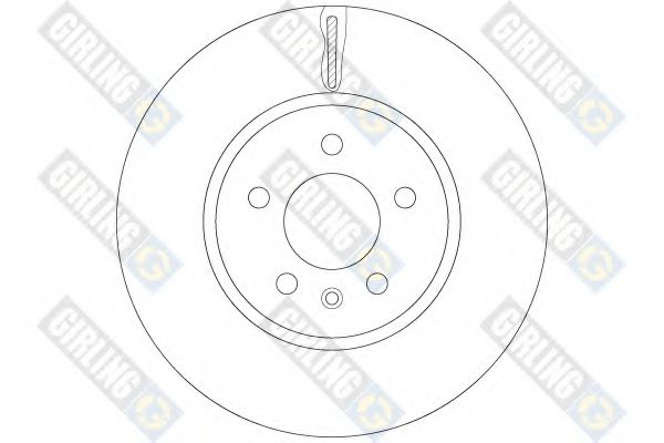 Тормозной диск GIRLING 6062601