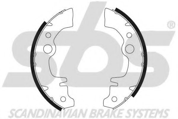 Комплект тормозных колодок sbs 18492739236