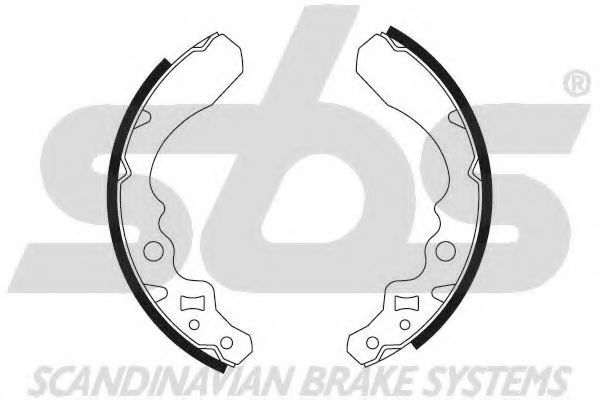 Комплект тормозных колодок sbs 18492751503