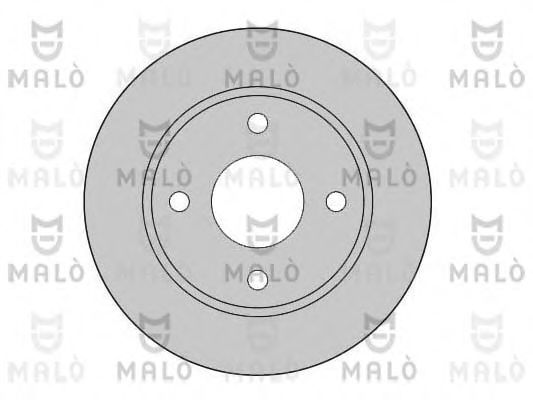 Тормозной диск MALÒ 1110012