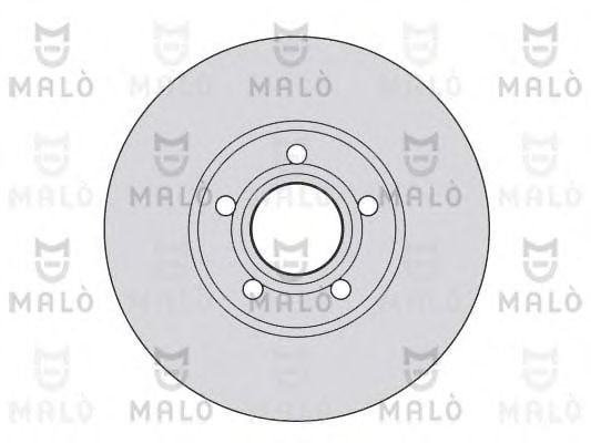 Тормозной диск MALÒ 1110139