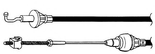 Трос, управление сцеплением CEF OP01100