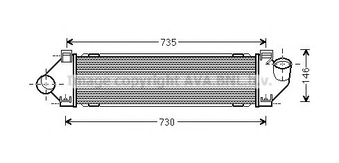 Интеркулер PRASCO FDA4480