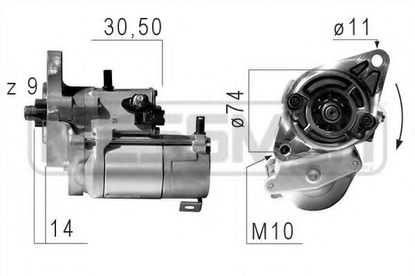 Стартер MESSMER 220652