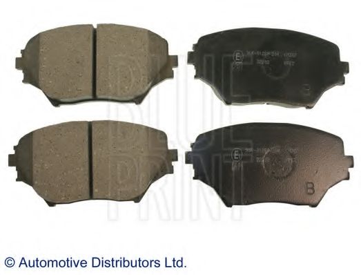Комплект тормозных колодок, дисковый тормоз BLUE PRINT ADT342120