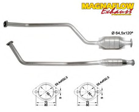 Катализатор MAGNAFLOW 85053D