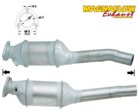 Катализатор MAGNAFLOW 80218