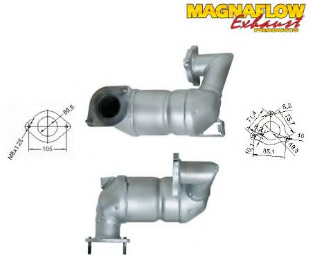 Катализатор MAGNAFLOW 76315D