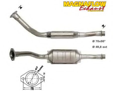 Катализатор MAGNAFLOW 70903D