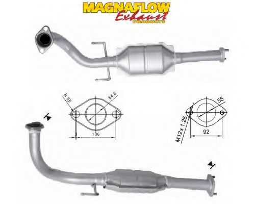 Катализатор MAGNAFLOW 73415D