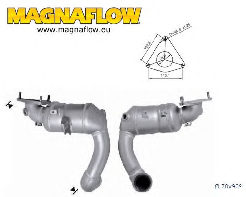 Катализатор MAGNAFLOW 60920