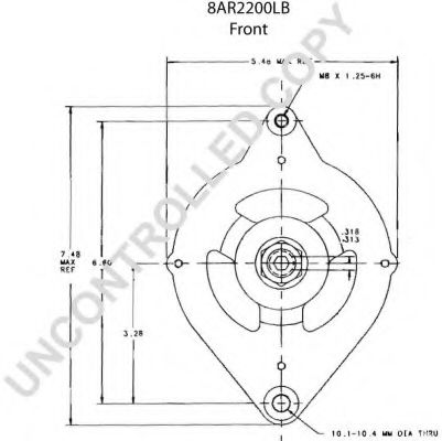 Генератор PRESTOLITE ELECTRIC 8AR2200LB