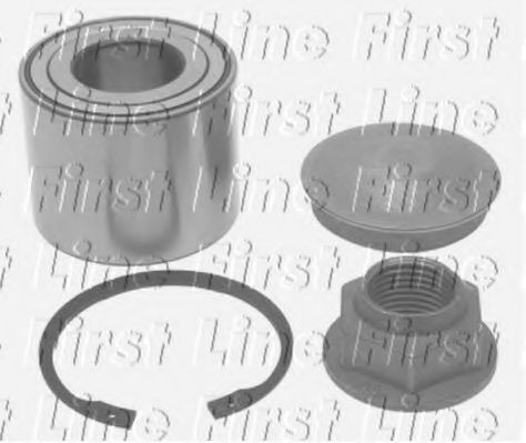 Комплект подшипника ступицы колеса FIRST LINE FBK1140