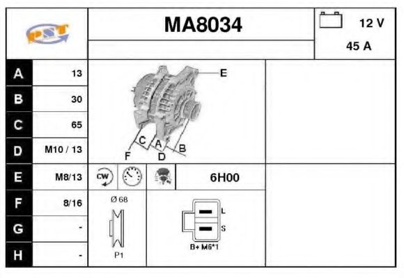 Генератор SNRA MA8034