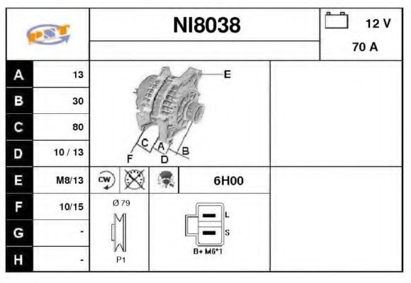 Генератор SNRA NI8038