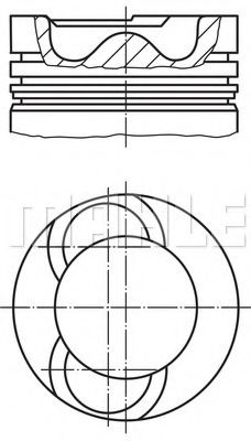 Поршень PERFECT CIRCLE 56 14448 0