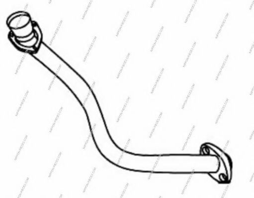 Система выпуска ОГ NPS O430L04