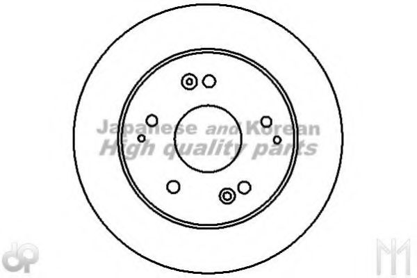 Тормозной диск ASHUKI 0993-2304