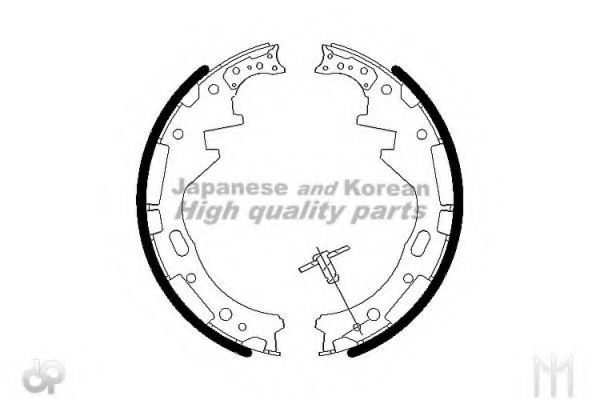 Комплект тормозных колодок ASHUKI 1050-6301