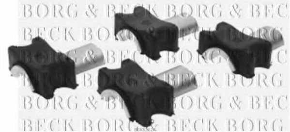 Ремкомплект, соединительная тяга стабилизатора BORG & BECK BSK6262K