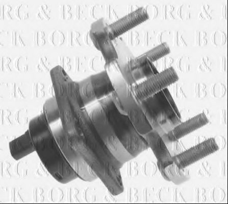 Комплект подшипника ступицы колеса BORG & BECK BWK1104