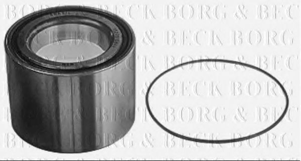 Комплект подшипника ступицы колеса BORG & BECK BWK1303