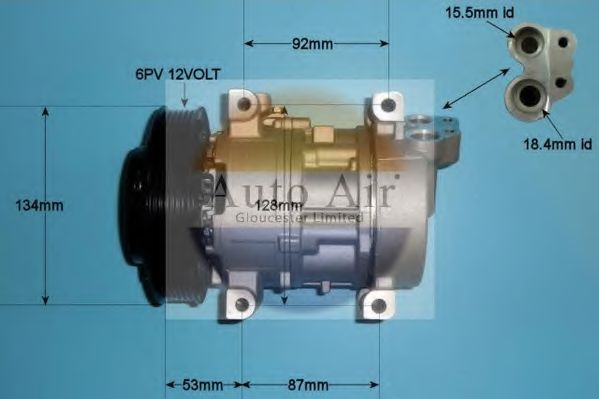 Компрессор, кондиционер AUTO AIR GLOUCESTER 14-0218P