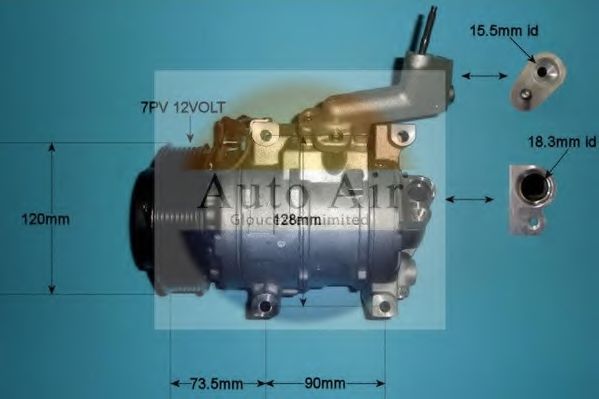 Компрессор, кондиционер AUTO AIR GLOUCESTER 14-0018