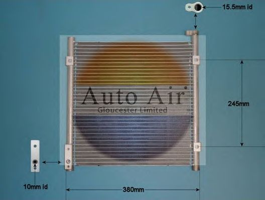 Конденсатор, кондиционер AUTO AIR GLOUCESTER 16-5270