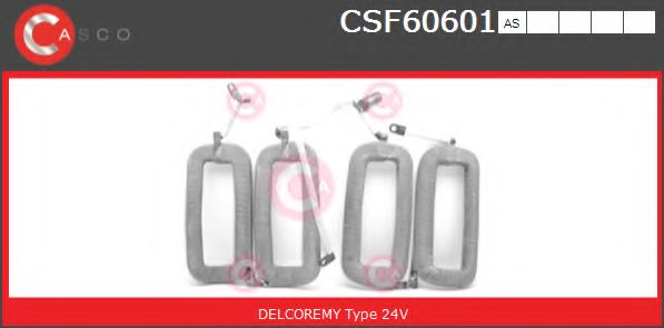Обмотка возбуждения, стартер CASCO CSF60601AS