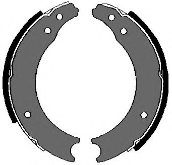 Комплект тормозных колодок VEMA 84300