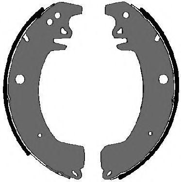 Комплект тормозных колодок VEMA 84509