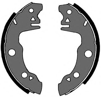 Комплект тормозных колодок VEMA 84598