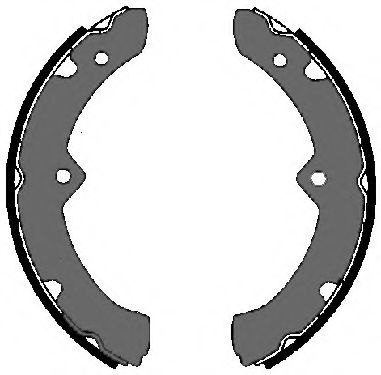 Комплект тормозных колодок VEMA 84669