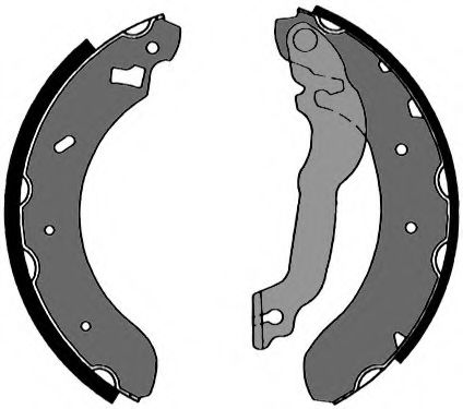 Комплект тормозных колодок VEMA 84677