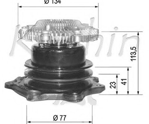 Водяной насос KAISHIN WPK204