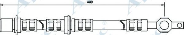 Тормозной шланг APEC braking HOS3045