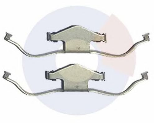 Комплектующие, колодки дискового тормоза CARRAB BRAKE PARTS 2344