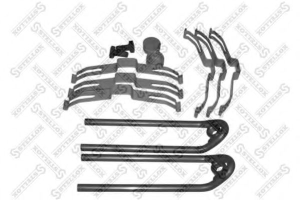 Комплект тормозных колодок, дисковый тормоз STELLOX 85-01427-SX